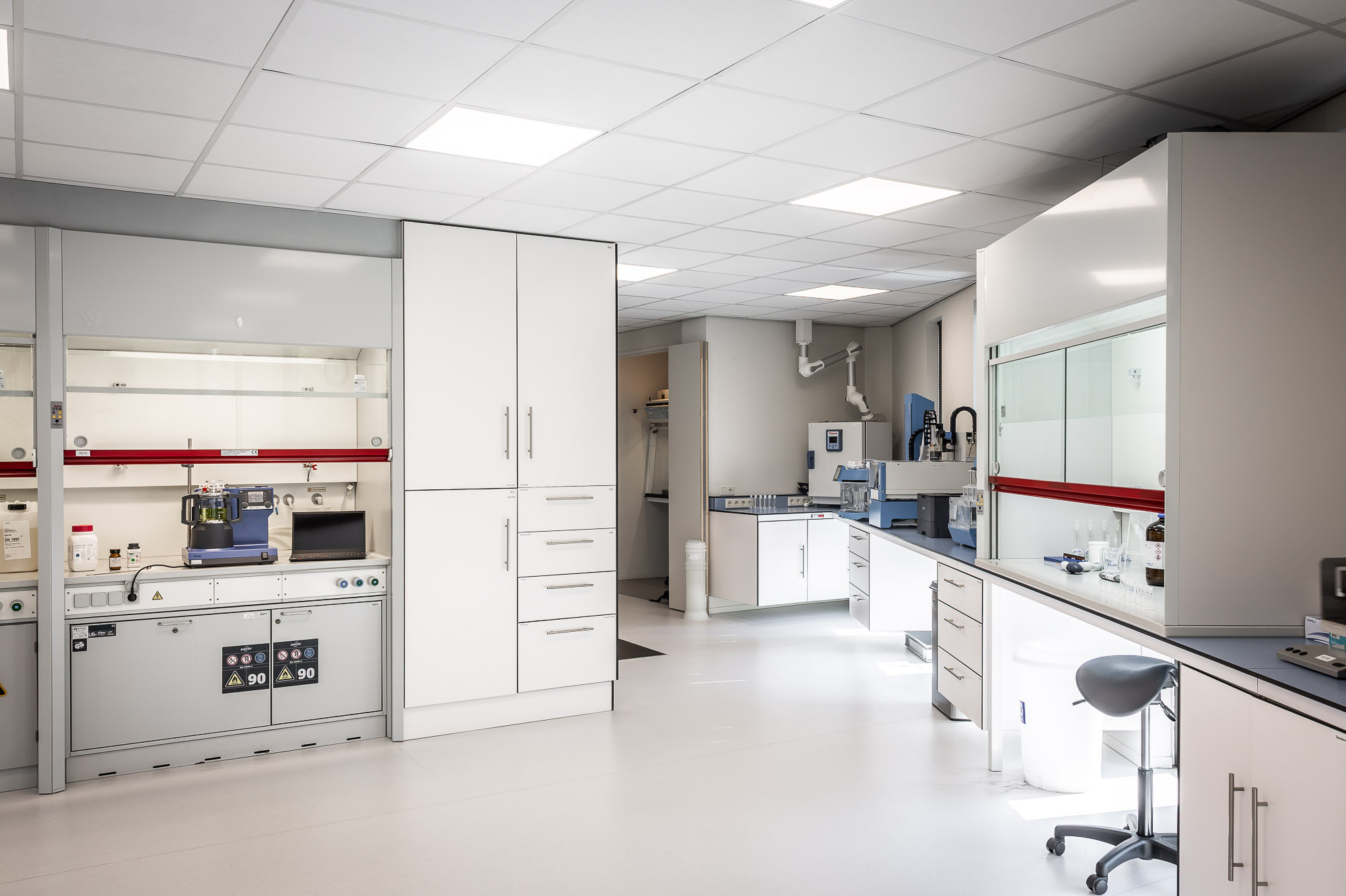 Quality control laboratory at Regivet